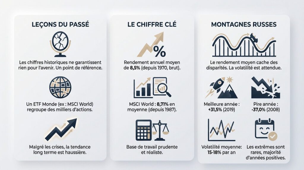 combien rapporte un etf - performance historique