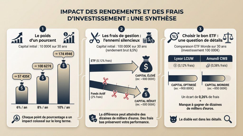combien rapporte un etf - impact