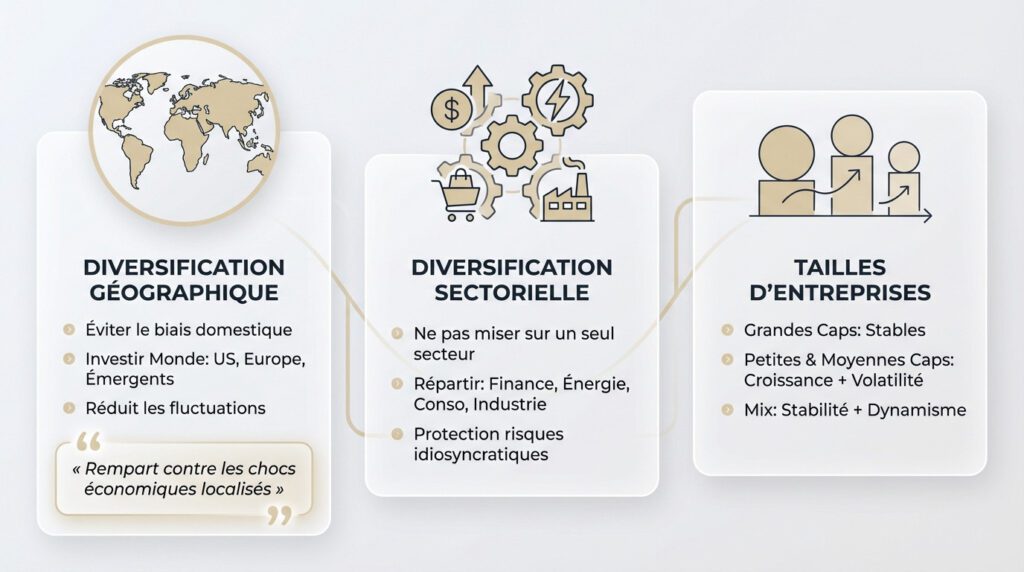 diversification portefeuille - différences