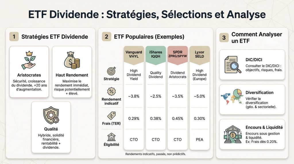 etf dividende - sélection