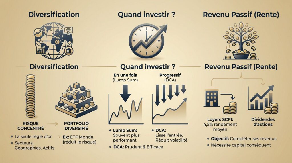 portefeuille 100000 euros - diversification