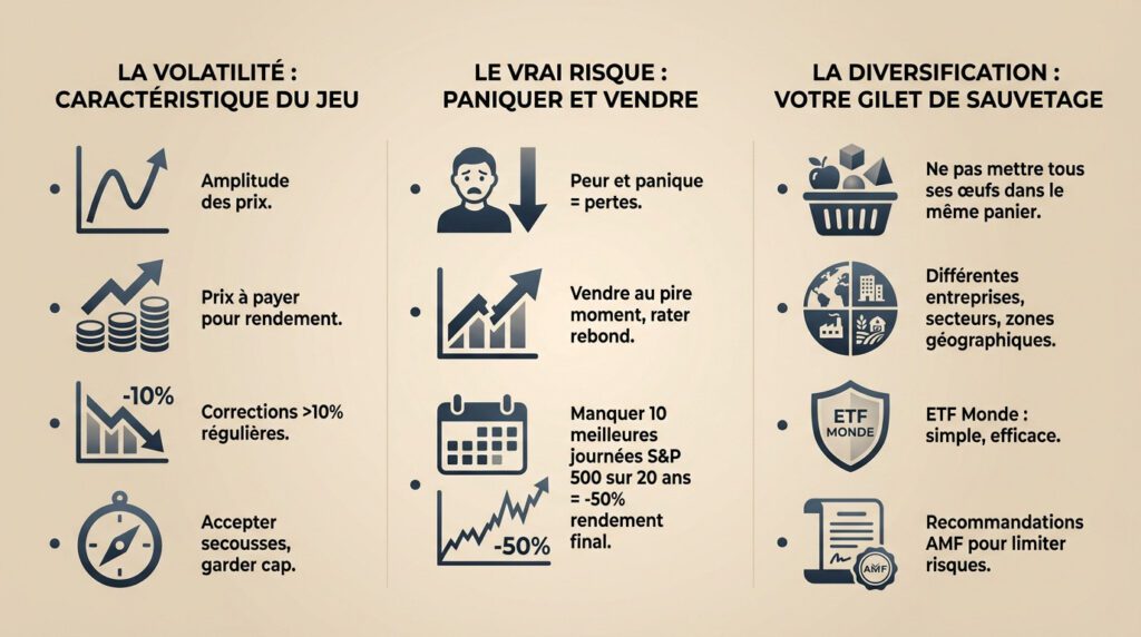 investissement en bourse - risques