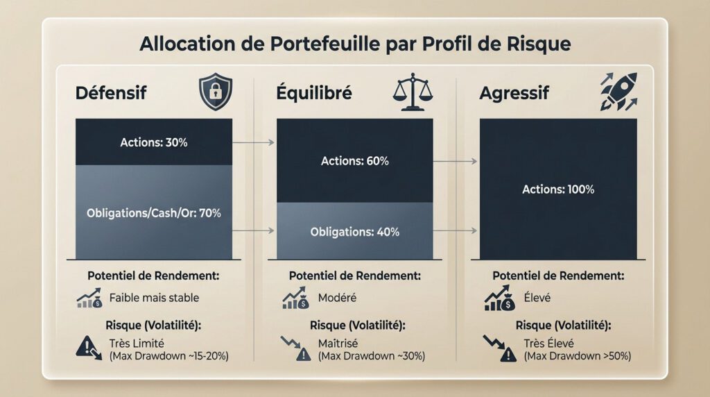 portefeuille d'actions - allocation
