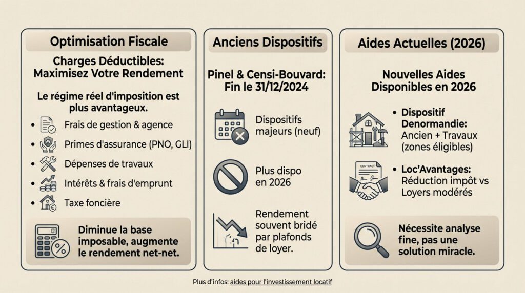 investissement immobilier locatif - récap