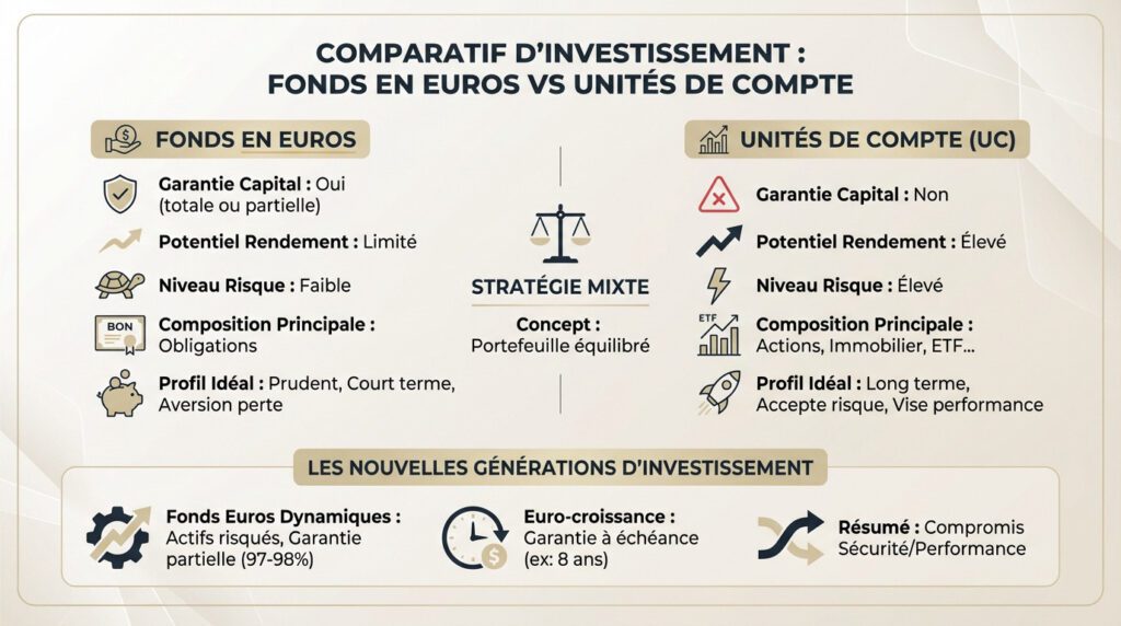 fonds euros assurance vie - comparatif