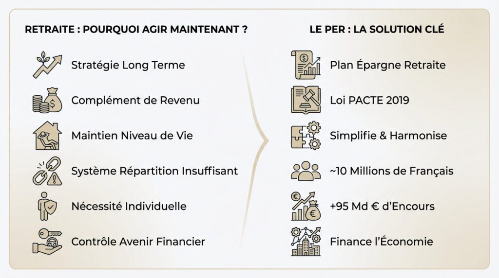 épargne retraite - agir vite