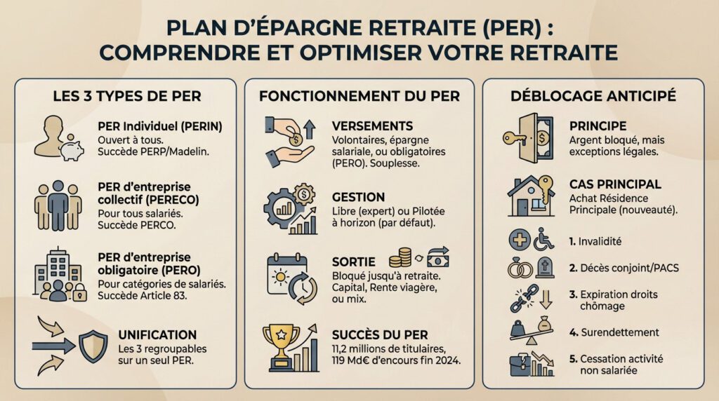 épargne retraite - PER