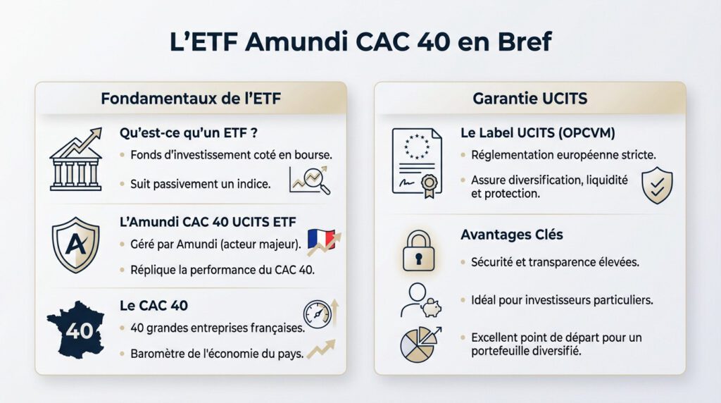 amundi cac 40 etf - en bref
