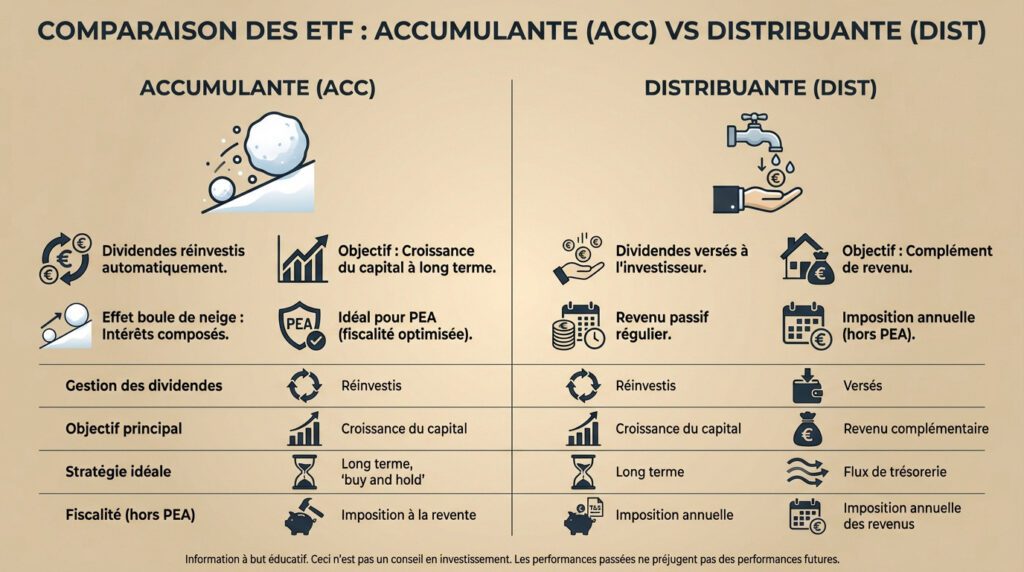 amundi cac 40 etf - ACC vs DIST