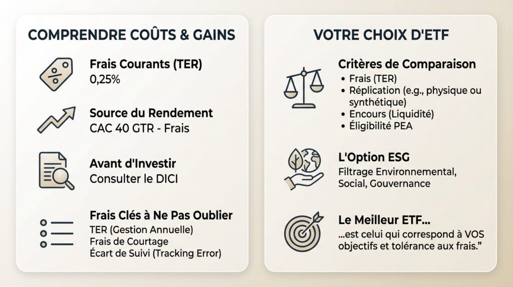 amundi cac 40 etf - choisir son etf
