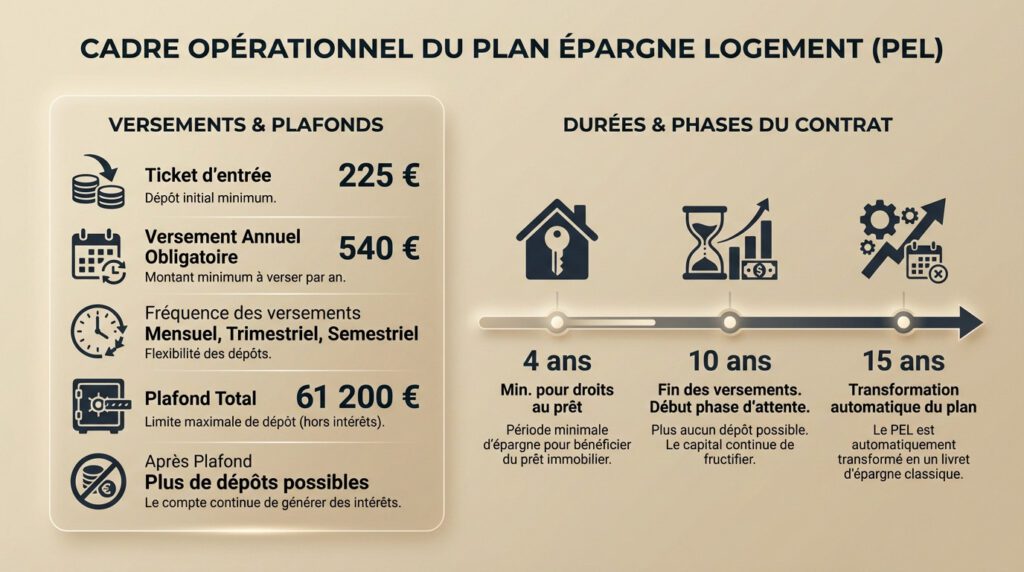 plan épargne logement - cadre opérationnel