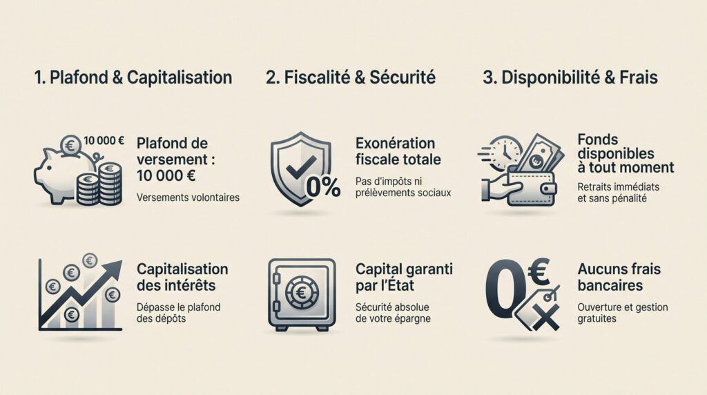 taux lep 2026 - capitalisation