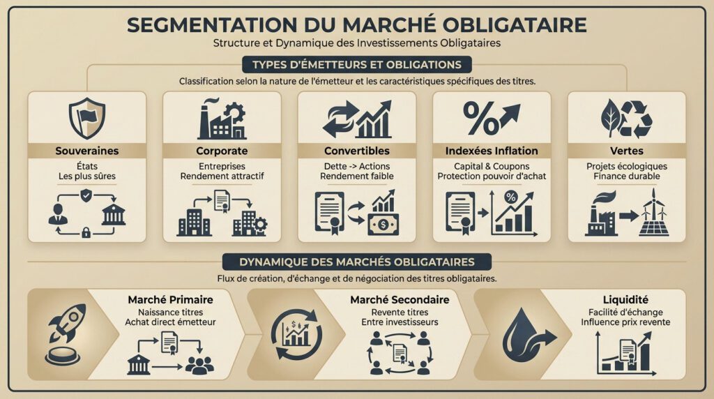 investir dans les obligations - marché obligataire