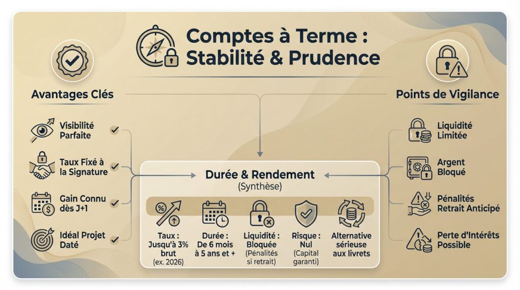 placement financier sûr - comptes à terme