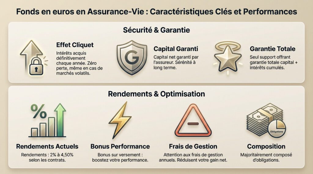 placement financier sûr - fonds en euros assurance vie
