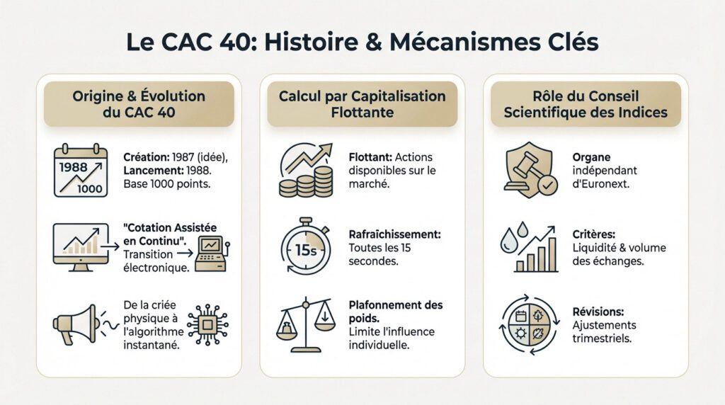bourse cac 40 - histoire et mécanismes