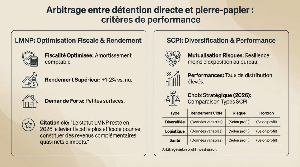 meilleur placement immobilier - détention vs pierre-papier