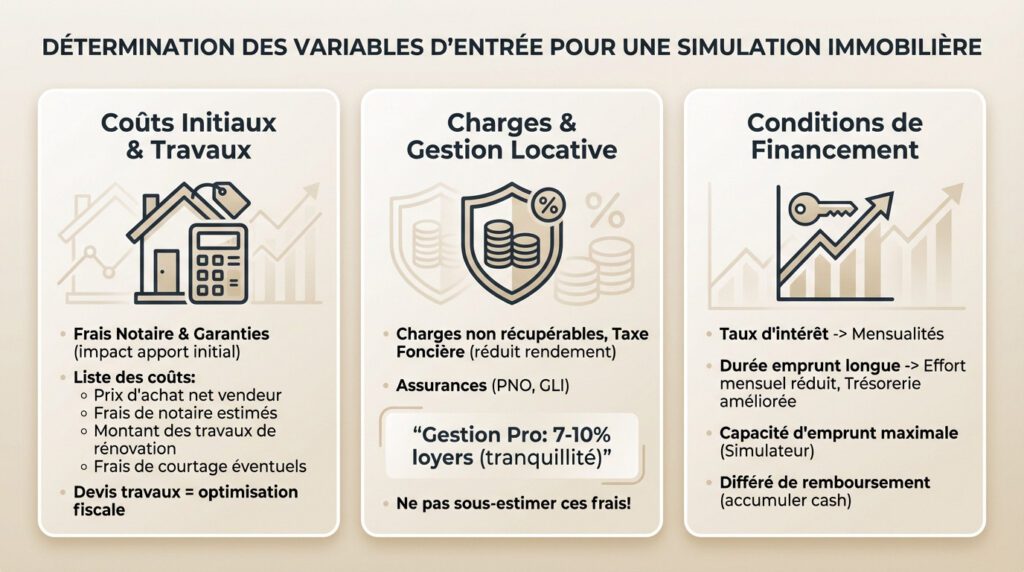 simulateur investissement locatif - paramètres