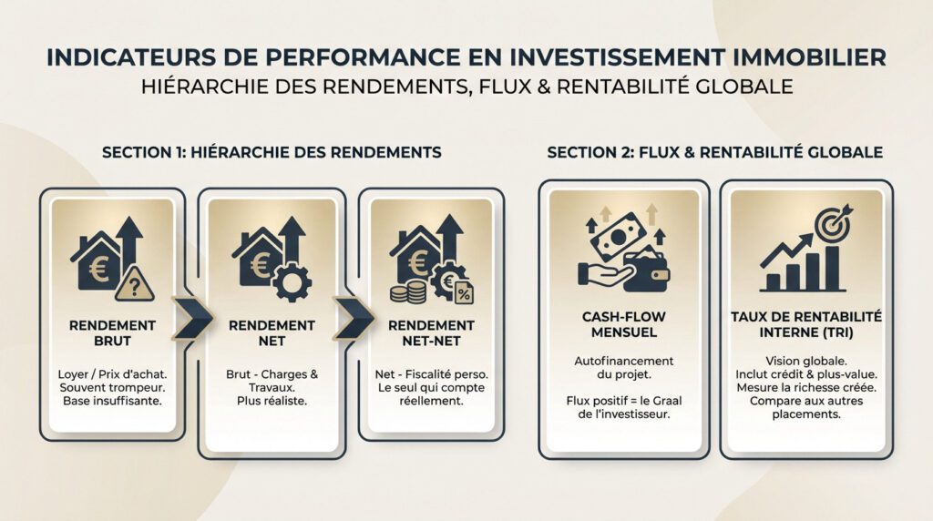 simulateur investissement locatif - indicateurs de performance