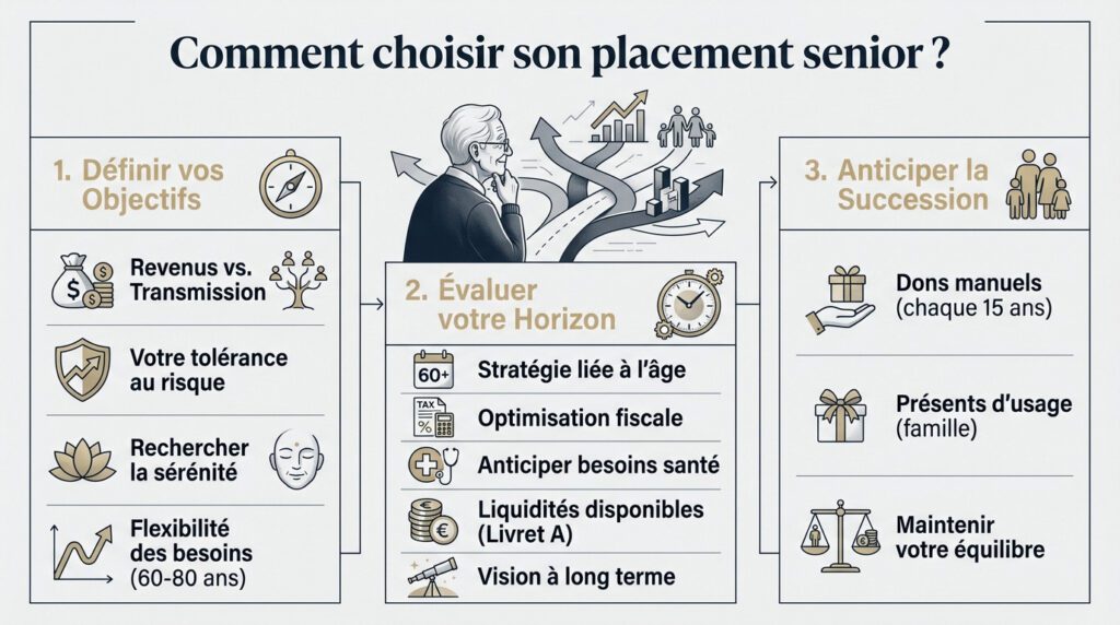 meilleur placement senior - comment choisir
