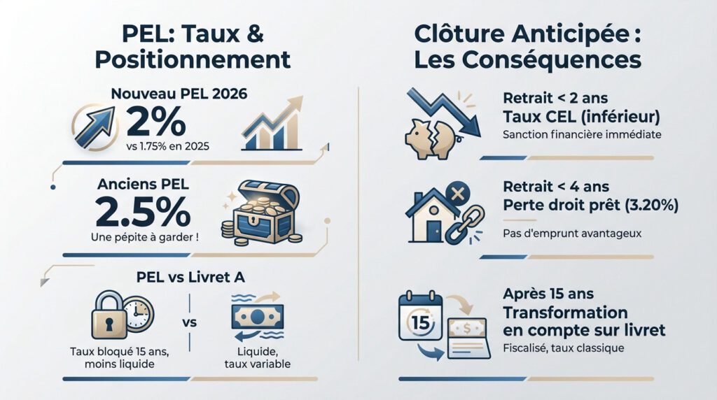 plan épargne logement - taux 2026