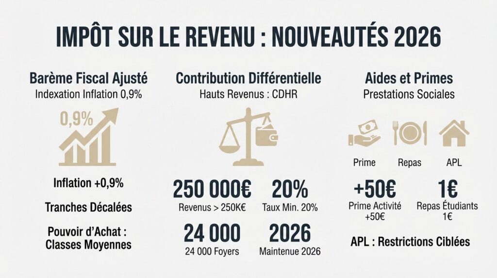 loi finance 2026 - impots sur le revenu