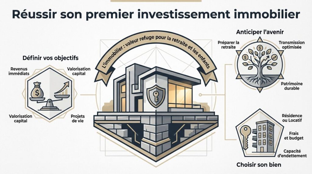 Investir dans l'immobilier débutant - résumé
