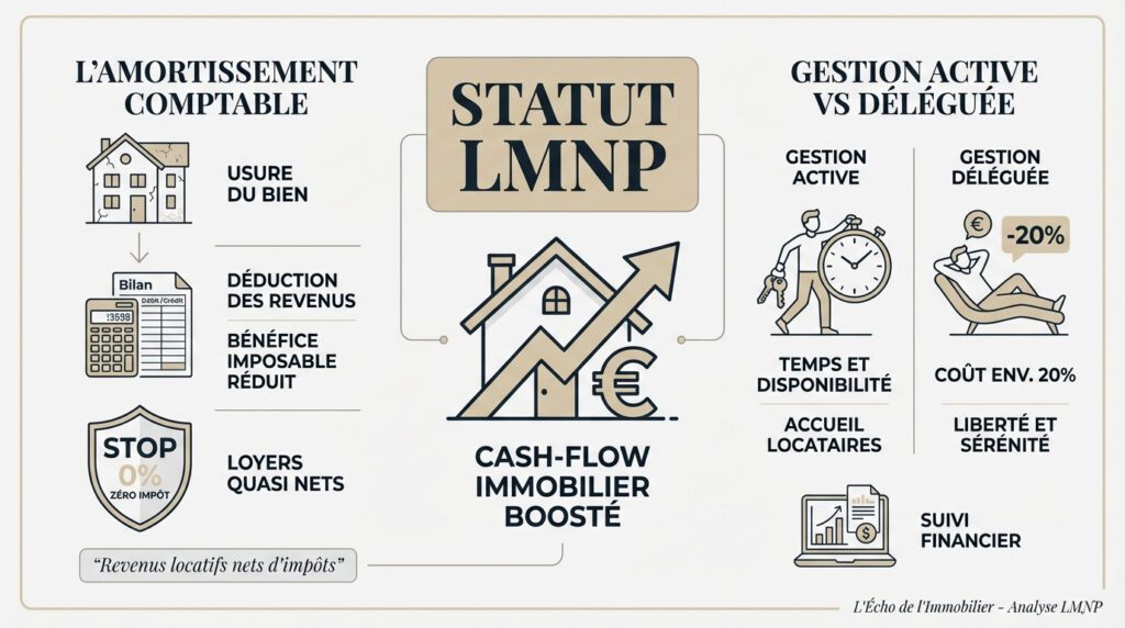 Investissement revenu mensuel - LMNP
