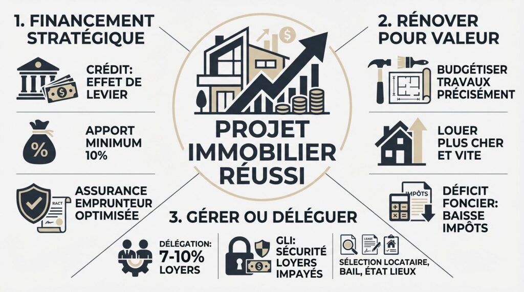 investissement immobilier rentable - projet immo réussi