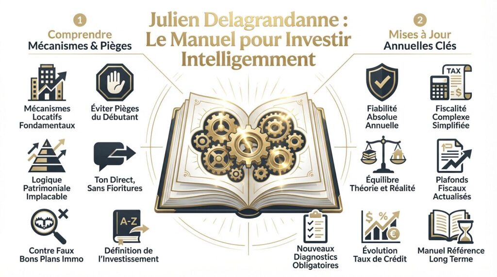 livre d'investissement immobilier - Julien Delagrandanne