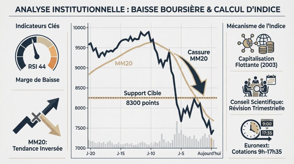Bourse CAC 40 - analyse