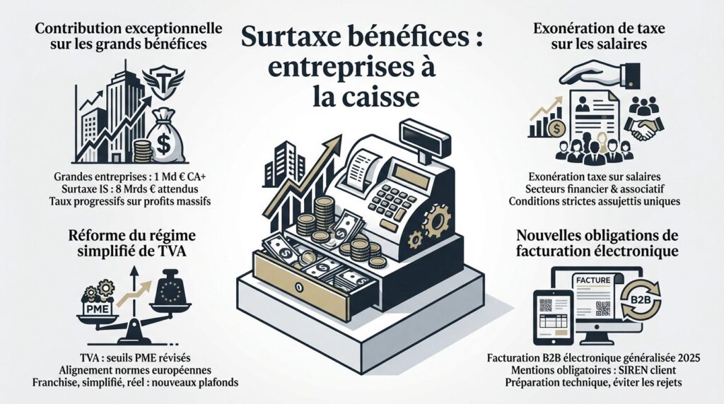 loi finance 2025 - surtaxe bénéfices