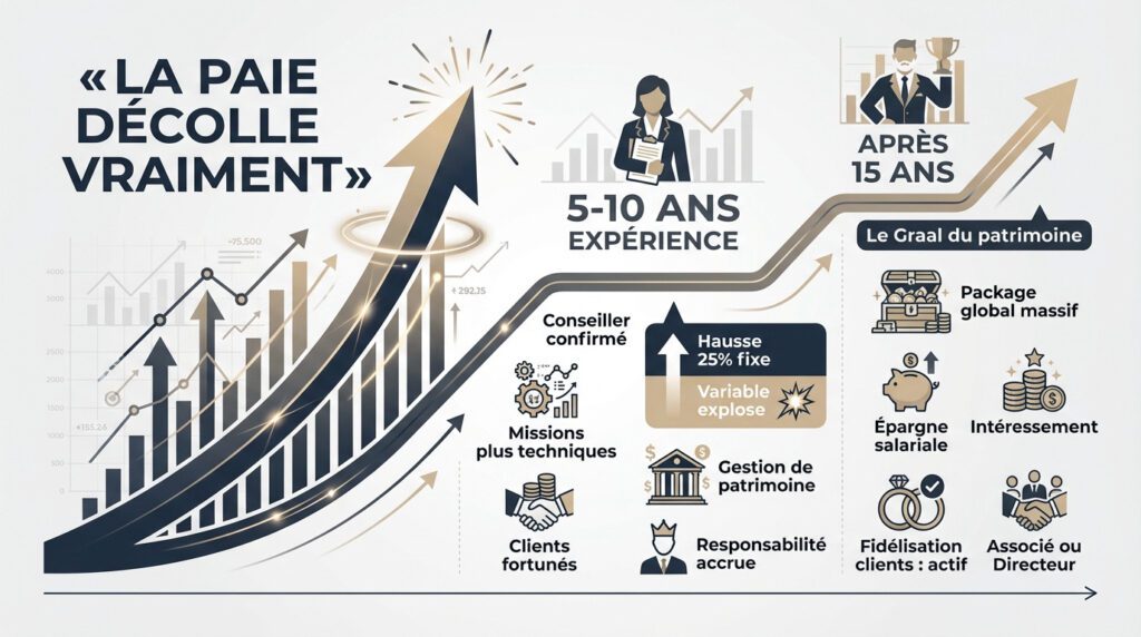 salaire conseiller financier - confirmé