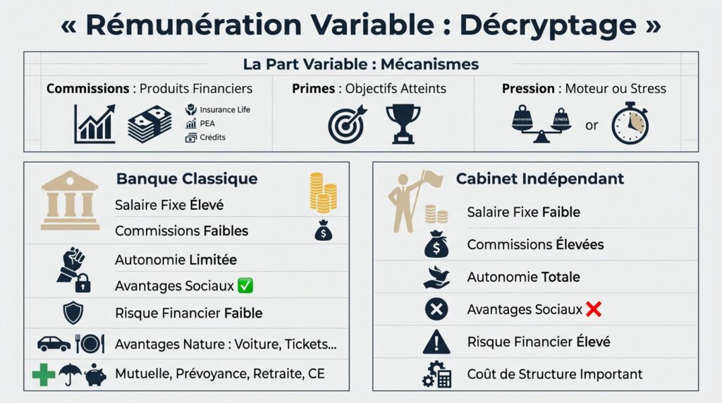 salaire conseiller financier - variable