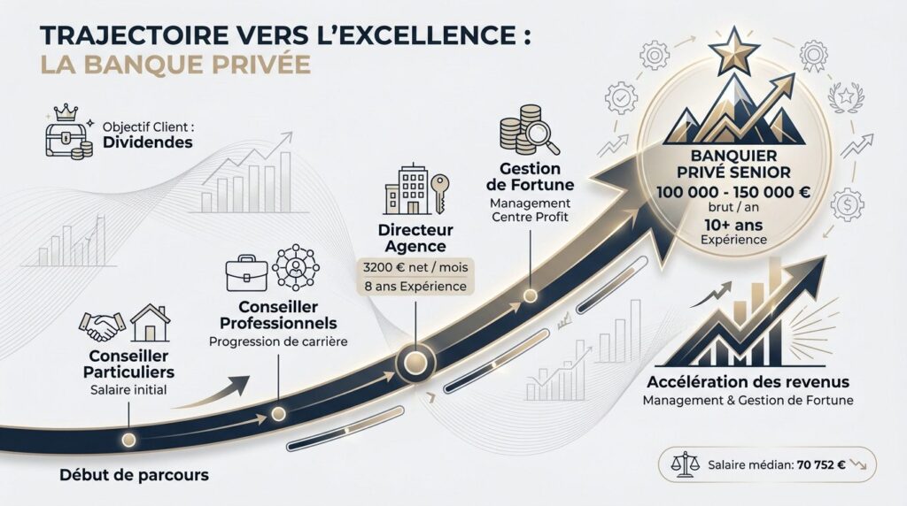 salaire banquier - banque privée